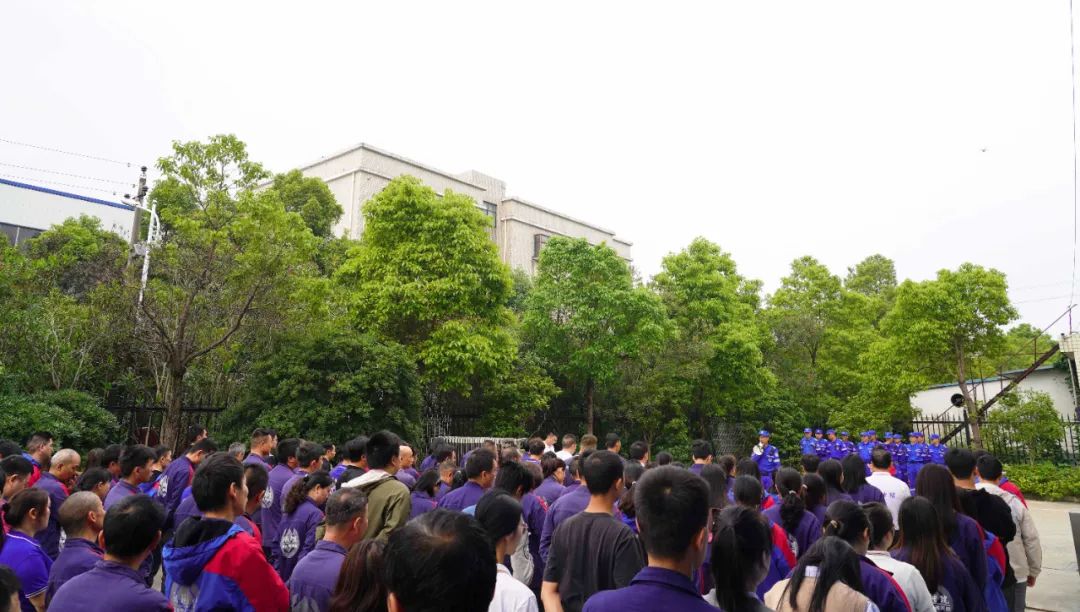 以練筑防 | 湘聯(lián)電纜大型消防演練圓滿完成！